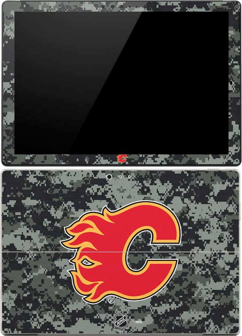 NHL Calgary Flames Camo Surface Pro 4 Skin